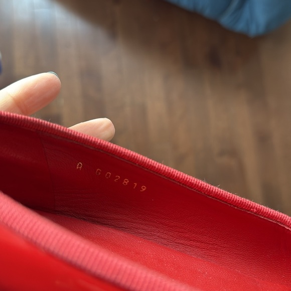 Chanel Glossy Red and Black Flats - Picture 6 of 6